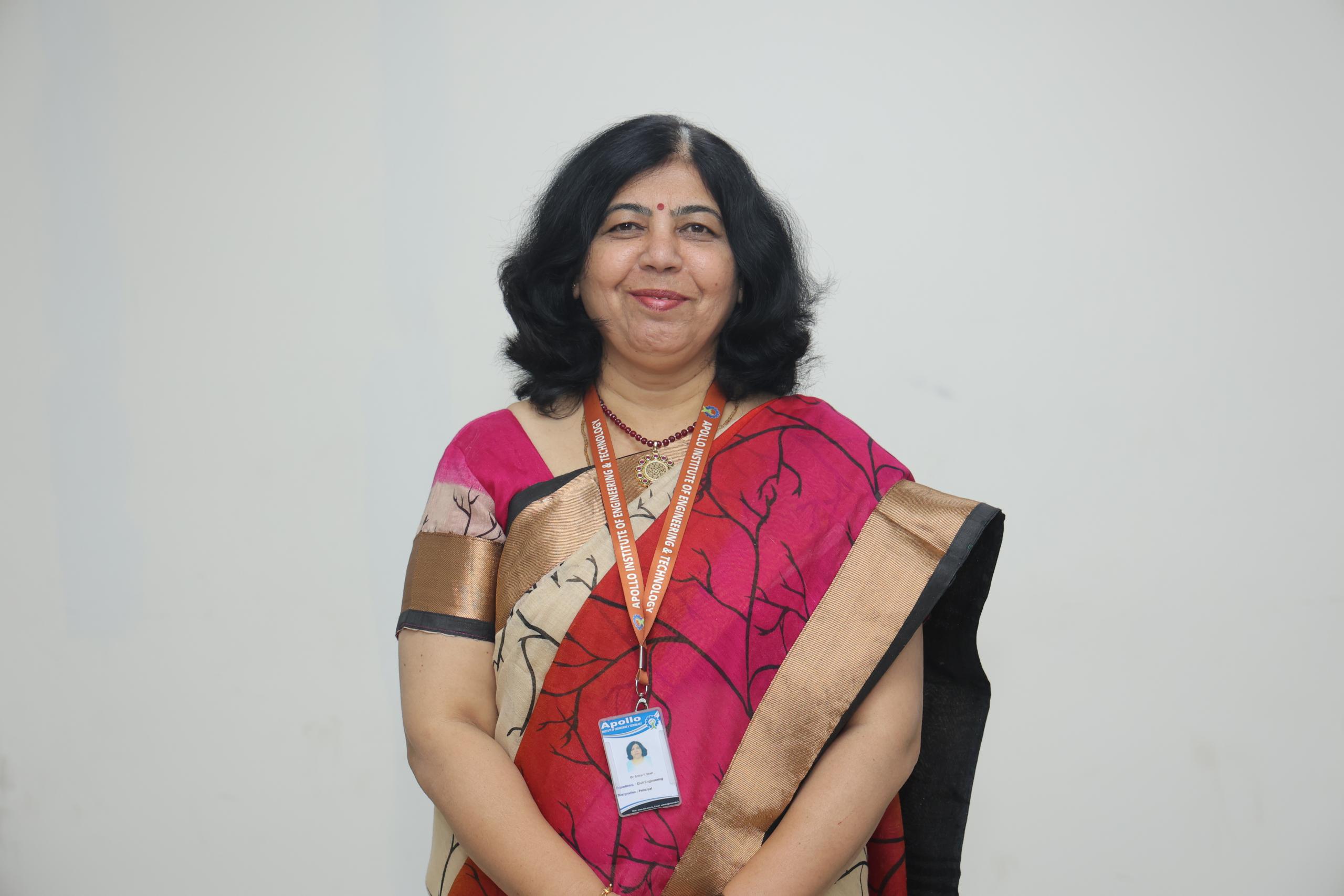 Dr. Shital Shah is Principal of Apollo Institute of Engineering & Technology